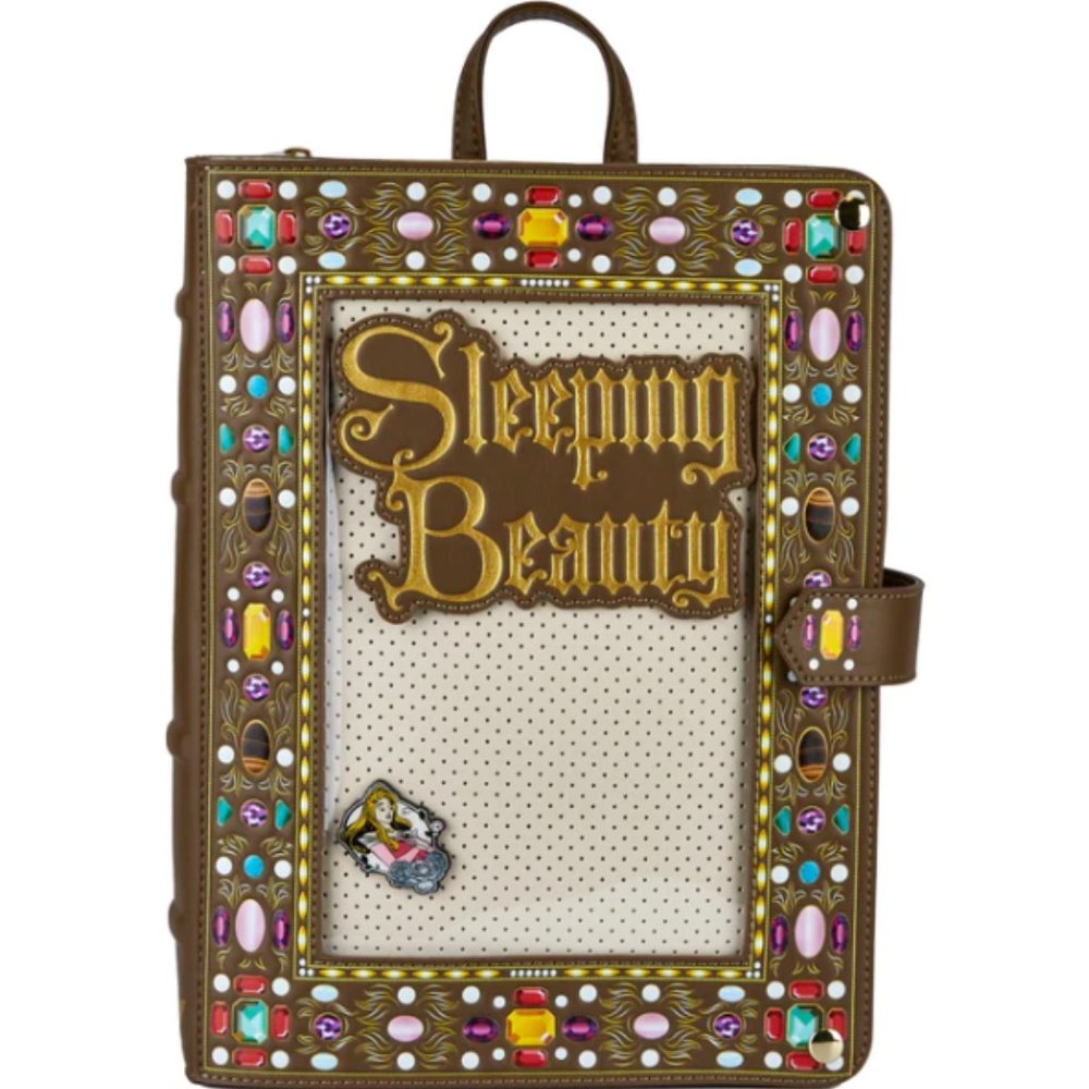 Loungefly Disney Sleeping Beauty Collector Pin Mini Backpack